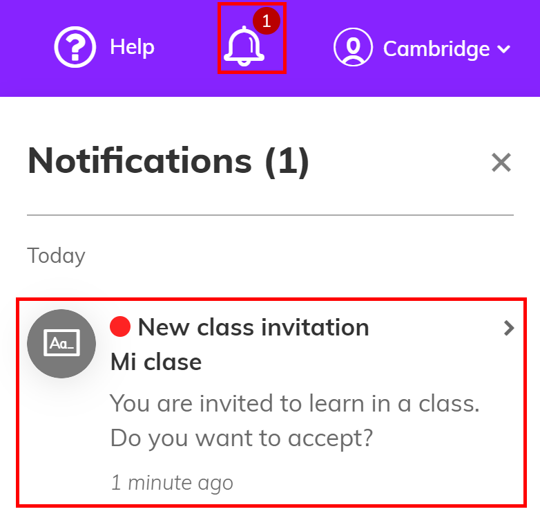 Cómo ve uno a una clase Con una invitación de clase - Step 1.png