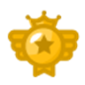 Screenshot showing the 'Gold medal' icon