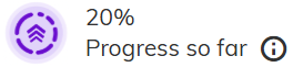 icono del 'Progress so far'