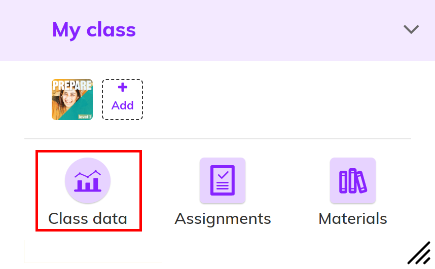 Screenshot of a class highlighting 'Class data'