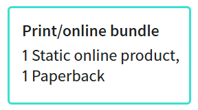 Screenshot of the print online bundle tag